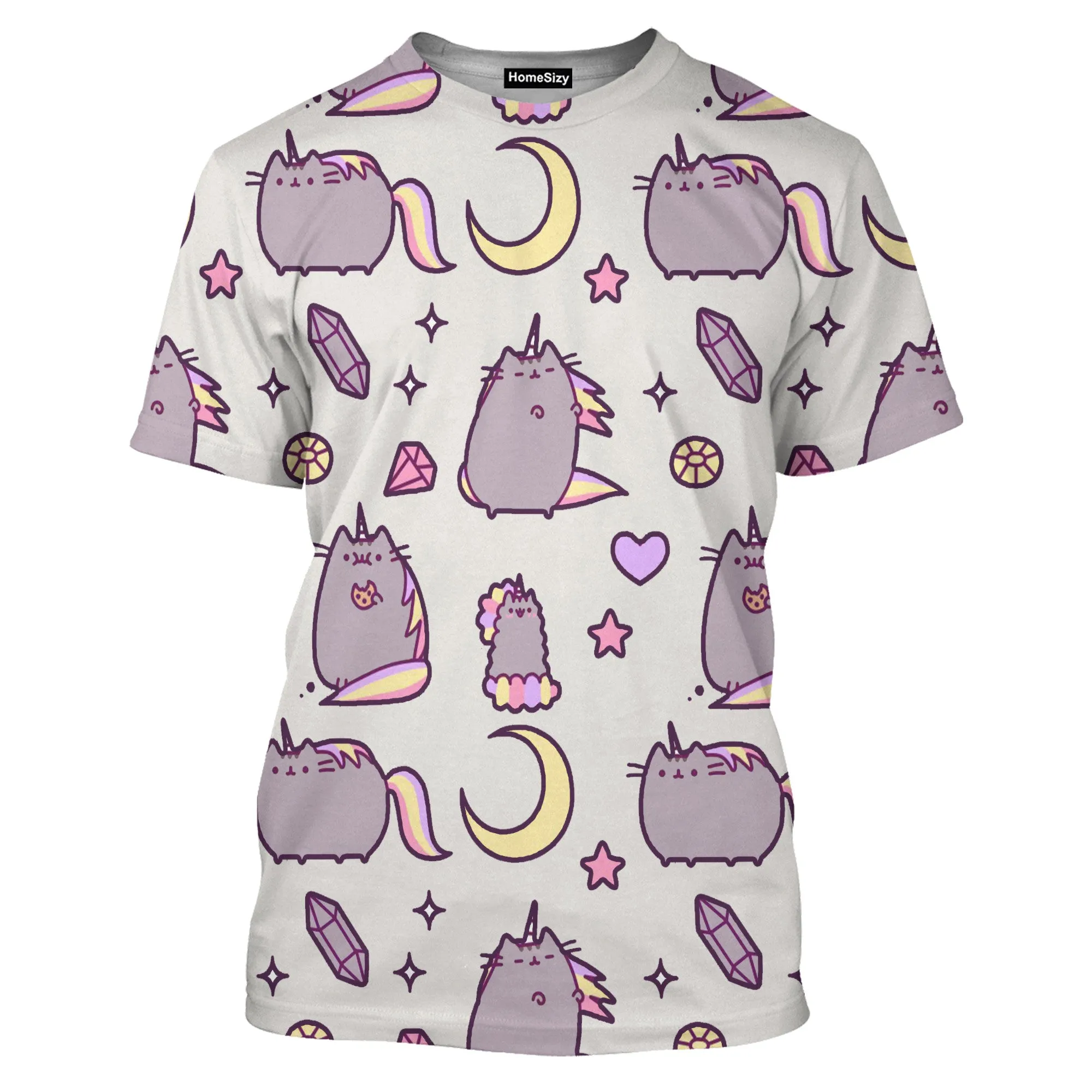Pusheen Cat Unicorn Custom Cosplay Hoodie Tshirt QT211013