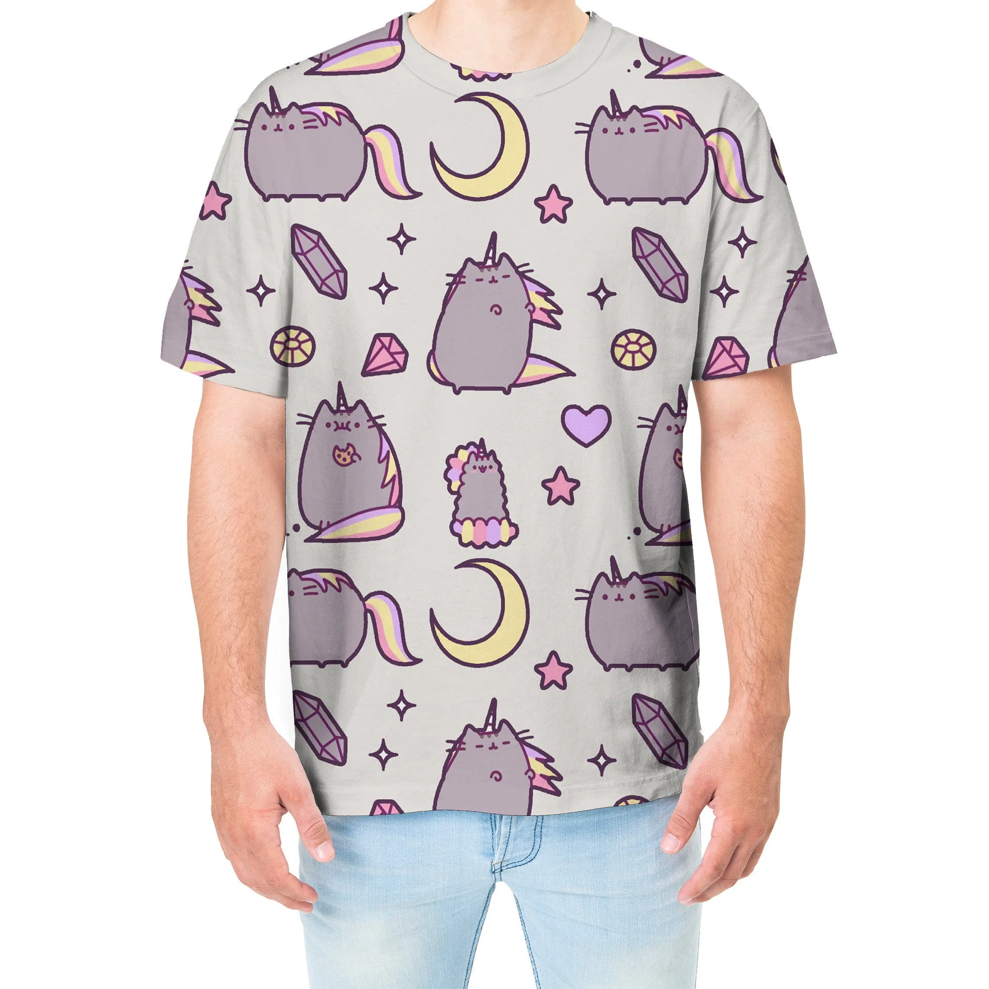 Pusheen Cat Unicorn Custom Cosplay Hoodie Tshirt QT211013
