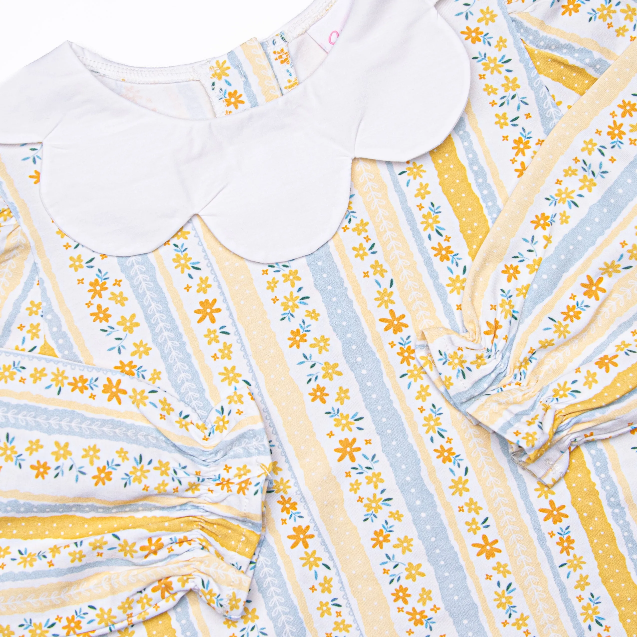 Quilted Quinn Dress, Yellow