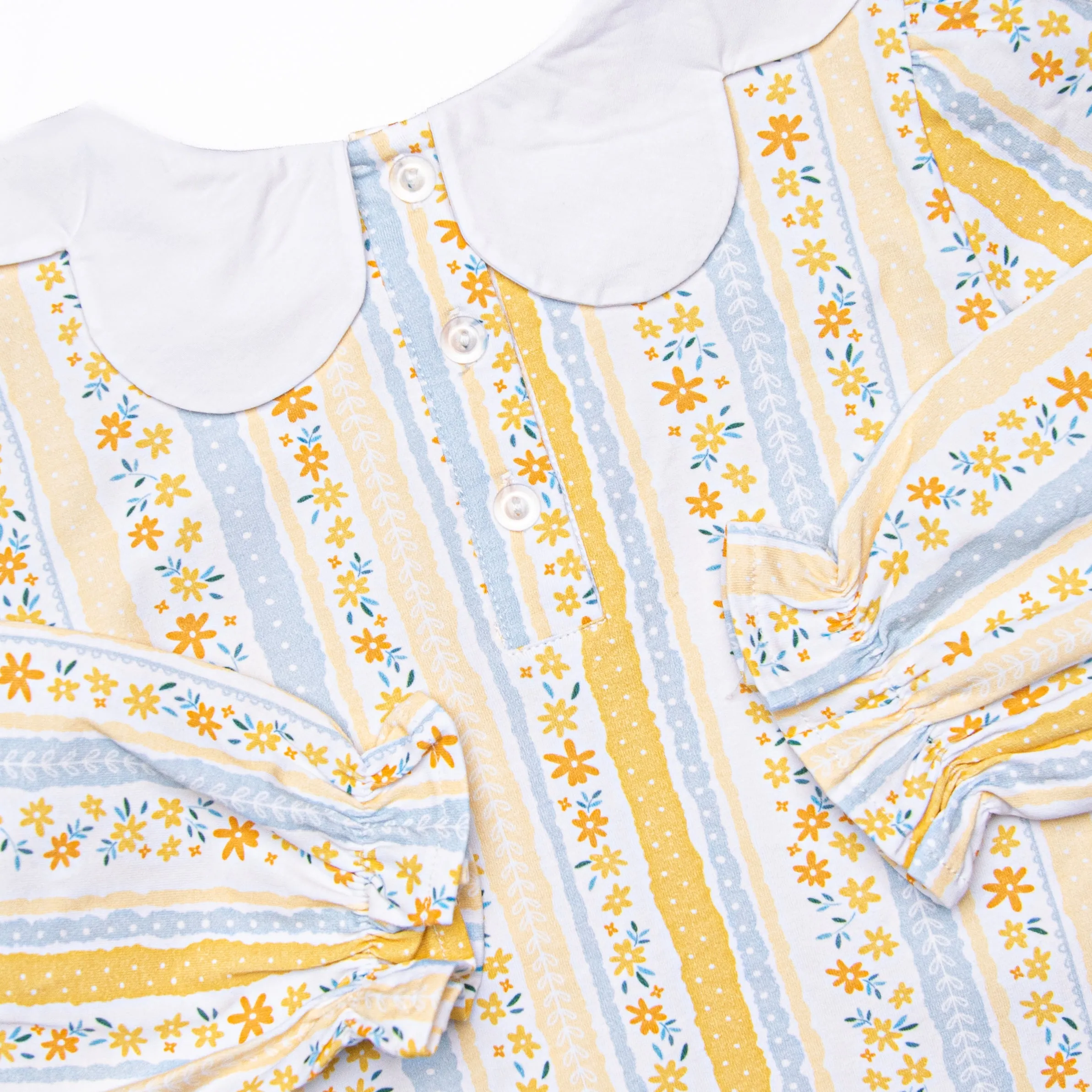 Quilted Quinn Dress, Yellow