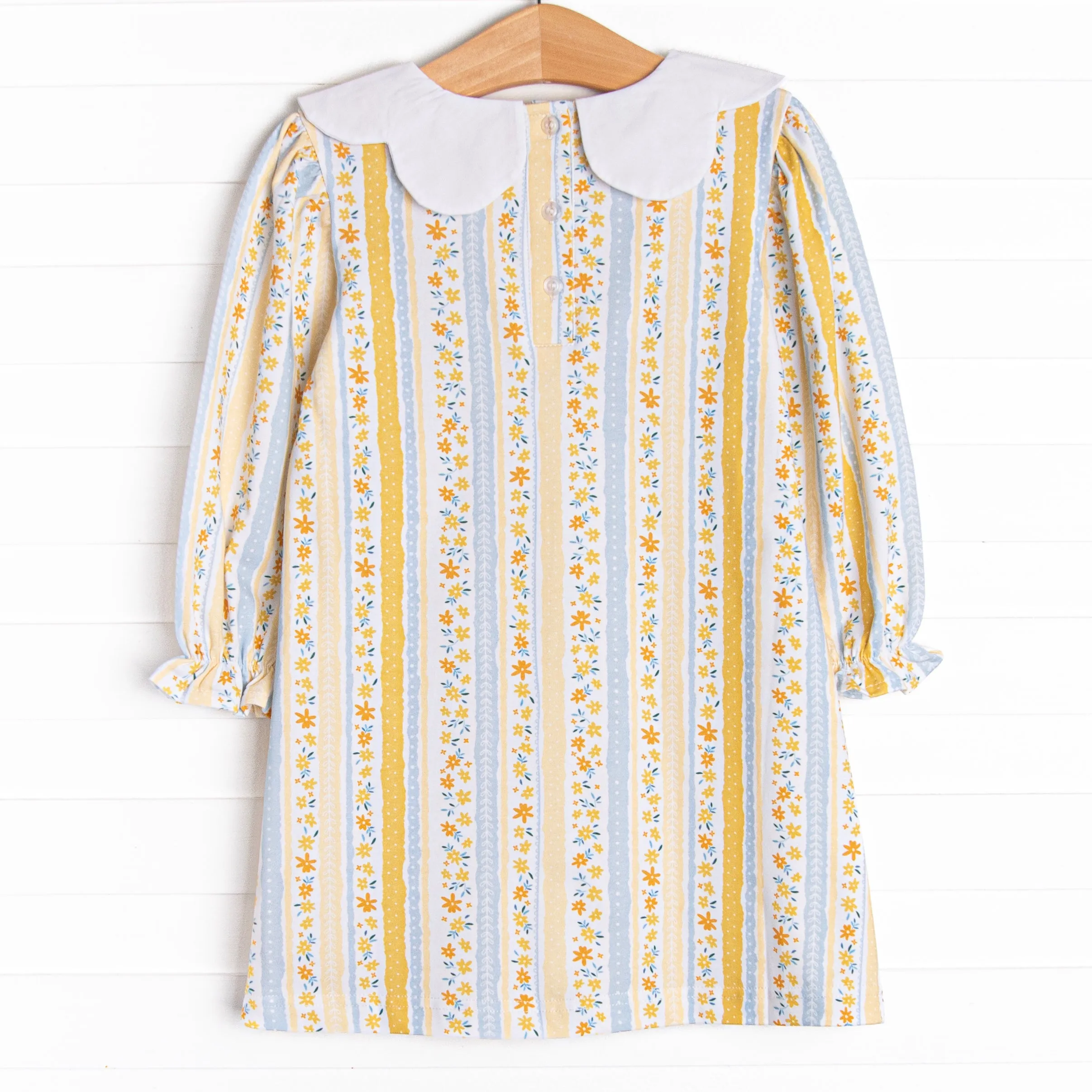 Quilted Quinn Dress, Yellow
