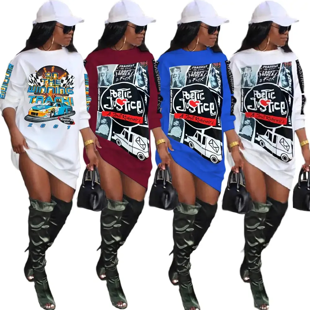 "Frosty Fun: Cozy Cartoon Dresses for the Winter Season"