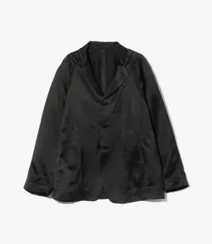 Raglan Jacket – Black Bright Kersey