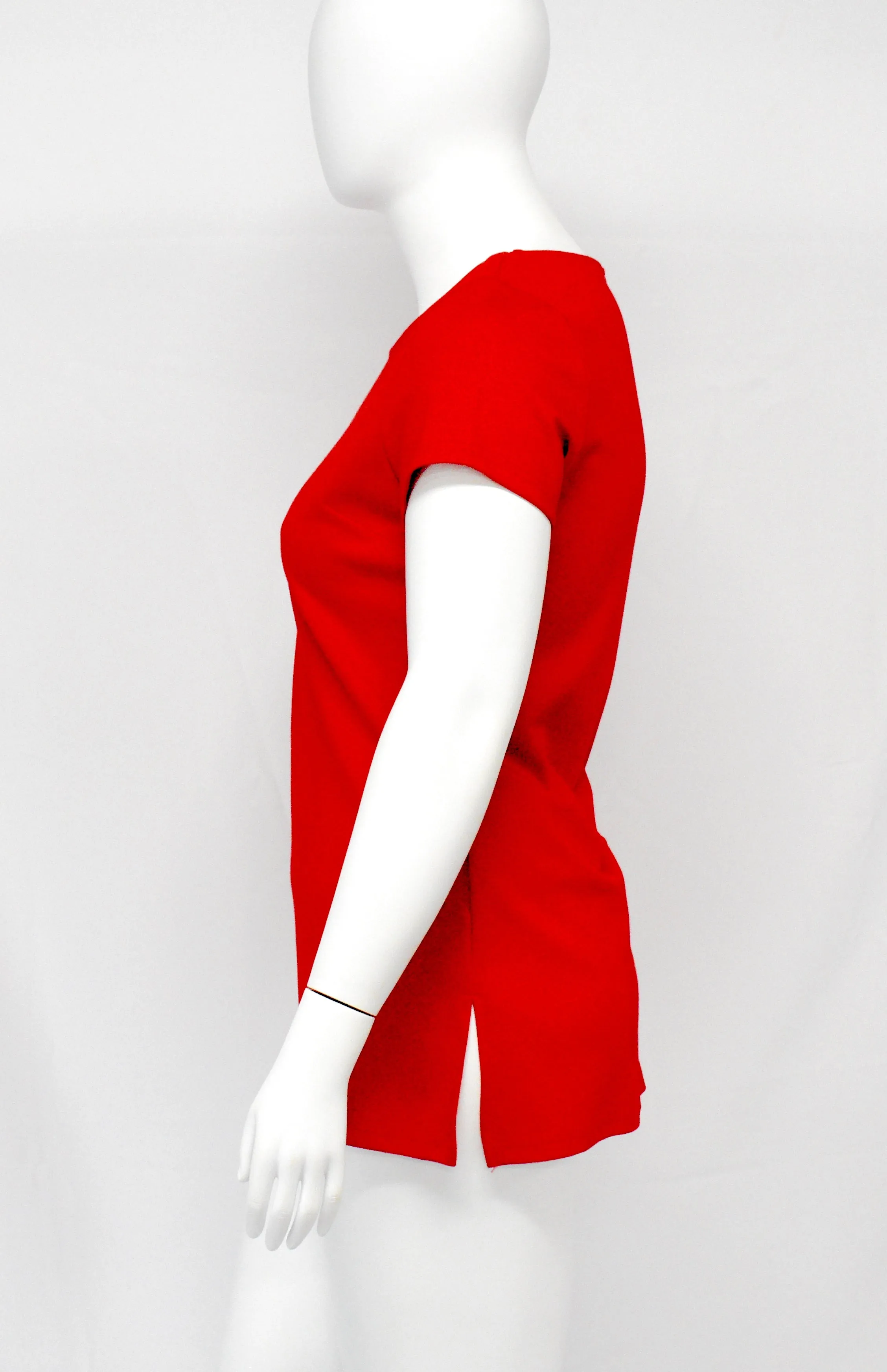 Rapheeze Red Chai Top Blouse