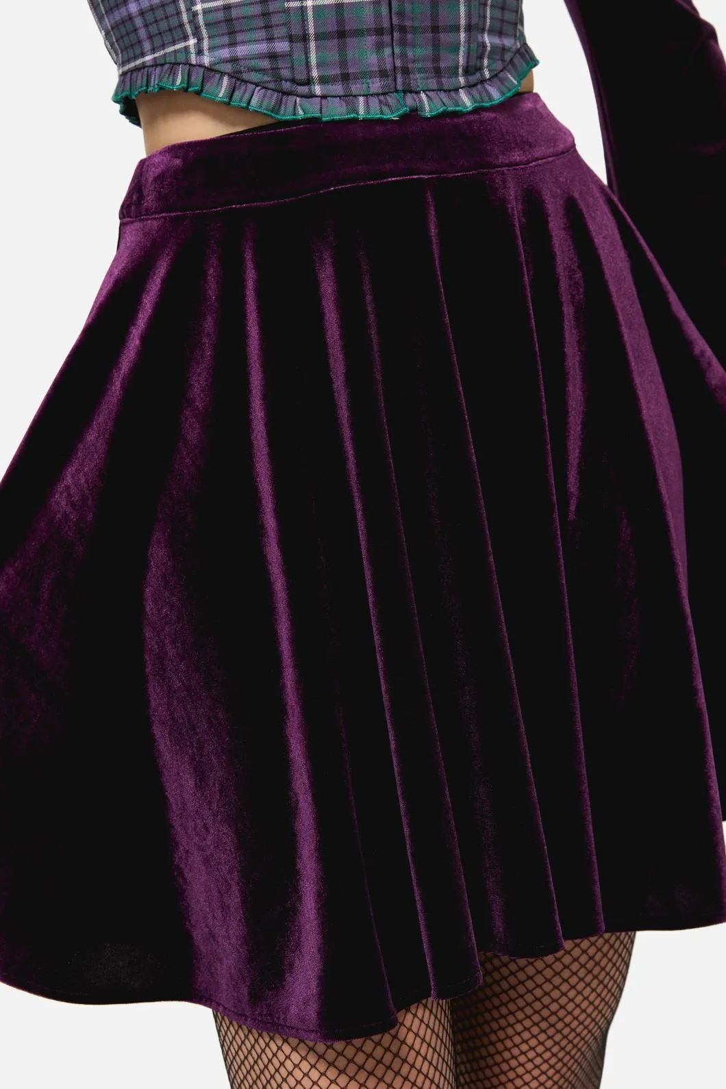 Regal Velvet Skirt