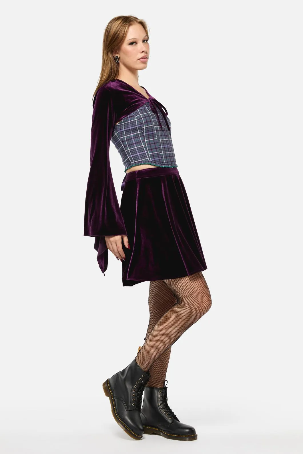 Regal Velvet Skirt