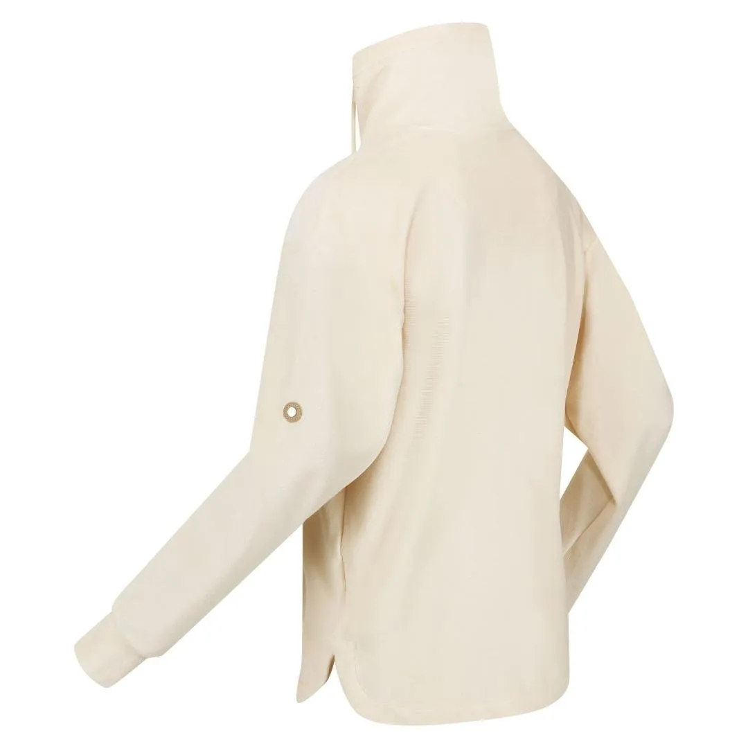Regatta Women's Jessalyn Velour Full Zip Fleece - Light Vanilla