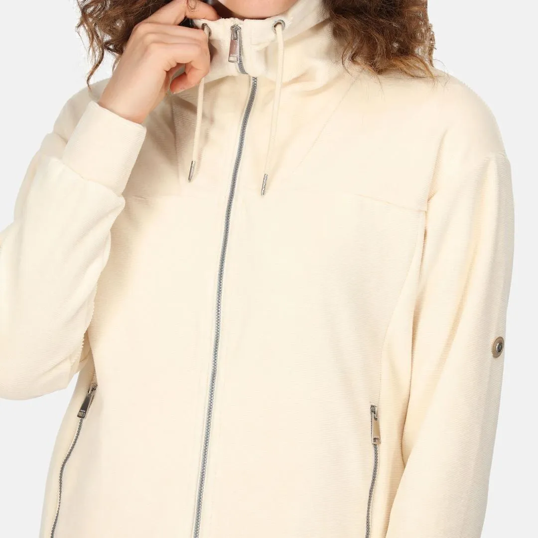 Regatta Women's Jessalyn Velour Full Zip Fleece - Light Vanilla