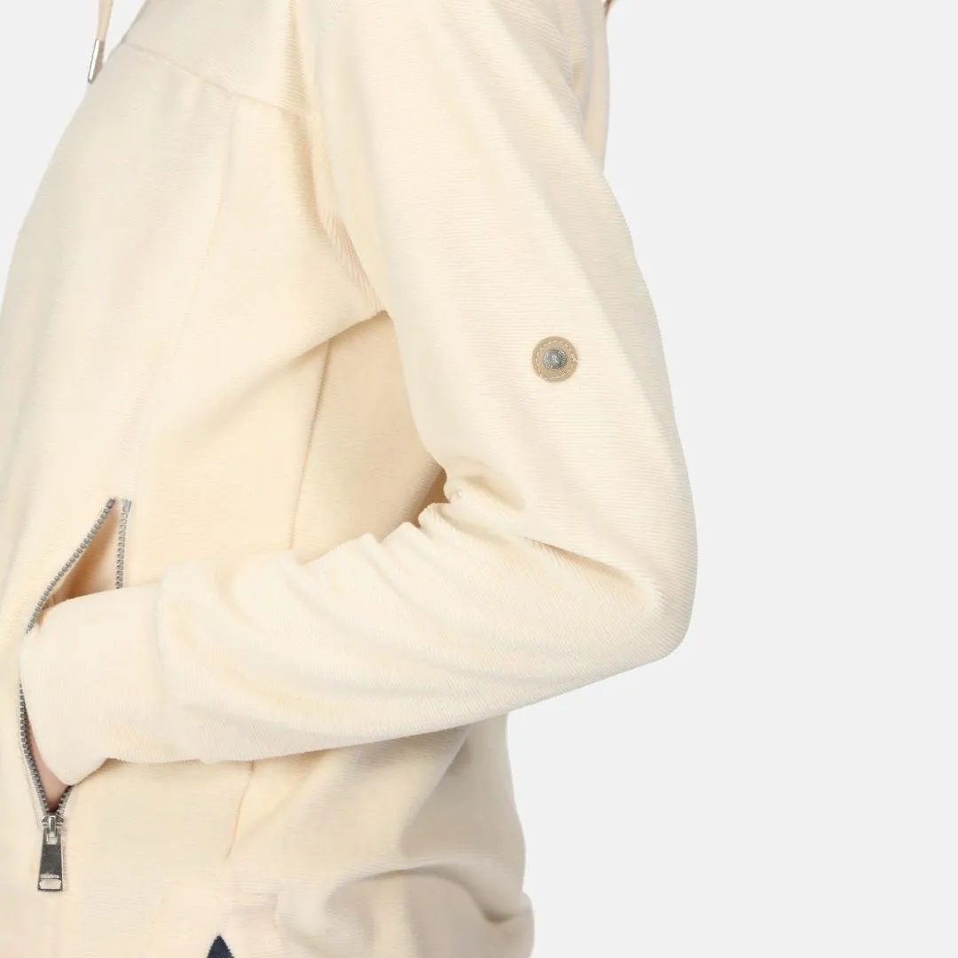 Regatta Women's Jessalyn Velour Full Zip Fleece - Light Vanilla