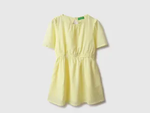 Regular Fit Round Neck Textured Dresses