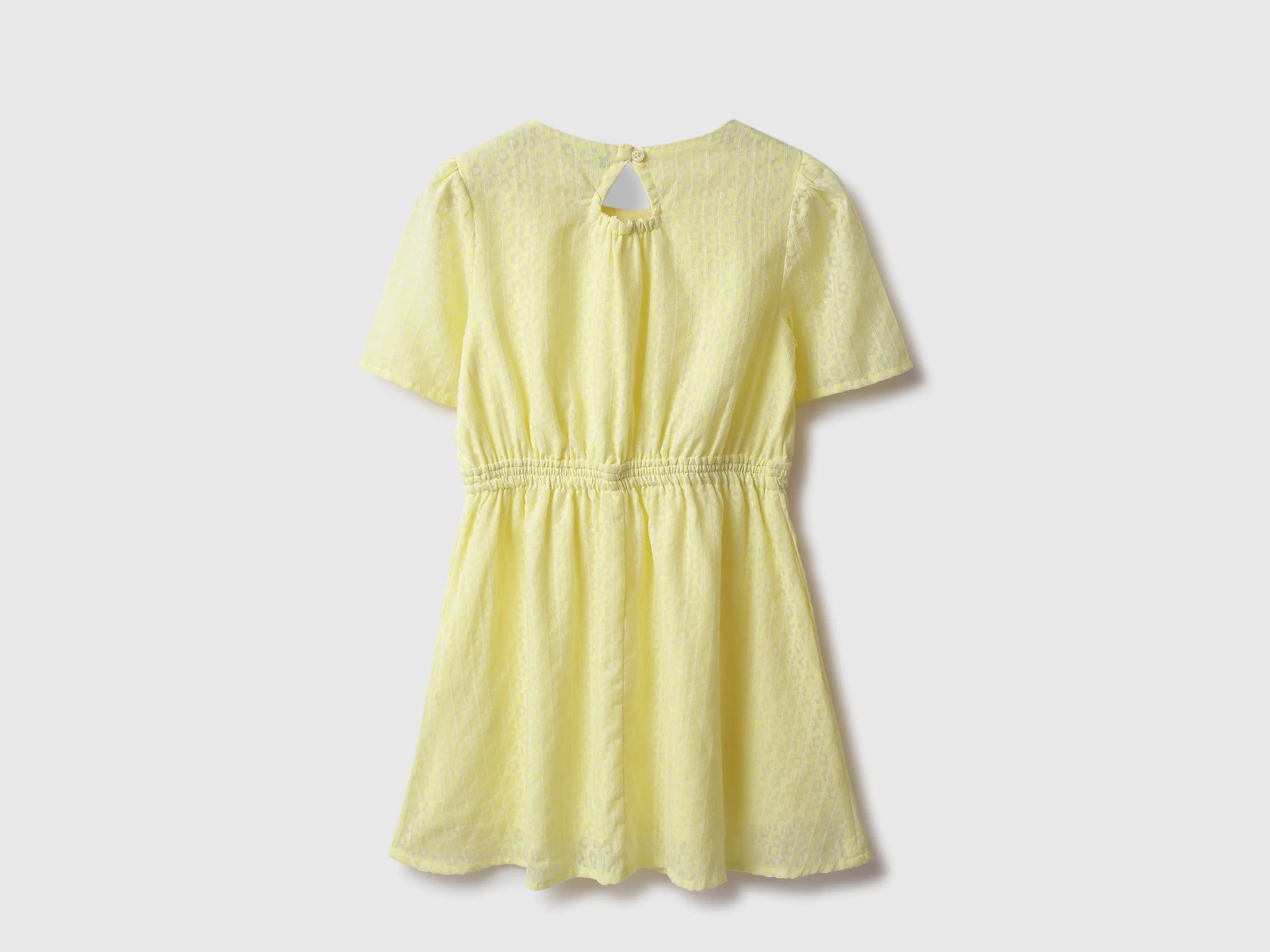 Regular Fit Round Neck Textured Dresses