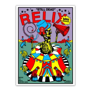 Relix 50th Anniversary Poster by Double Wonderful