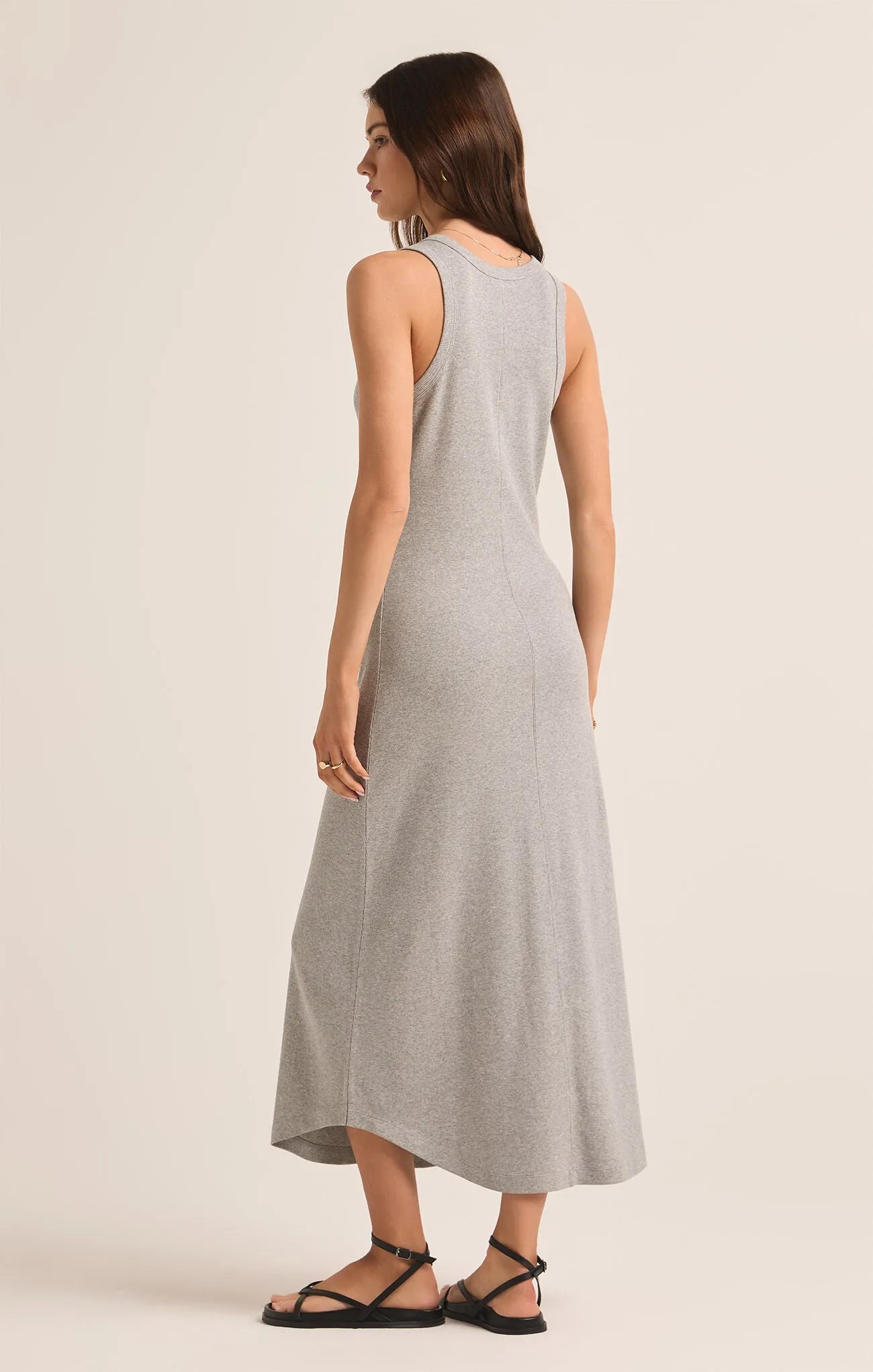Ribbed Midi Dress