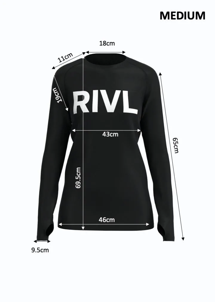 Rivl - Long Sleeve Shirt Black (Women's)