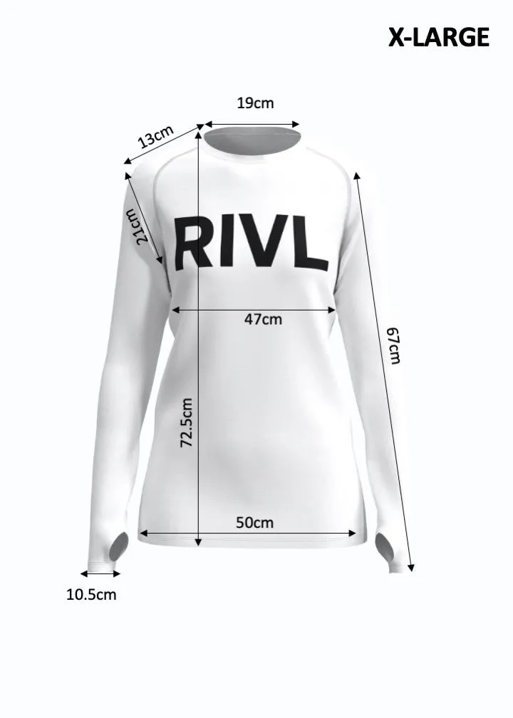Rivl - Long Sleeve Shirt  White (Women's)