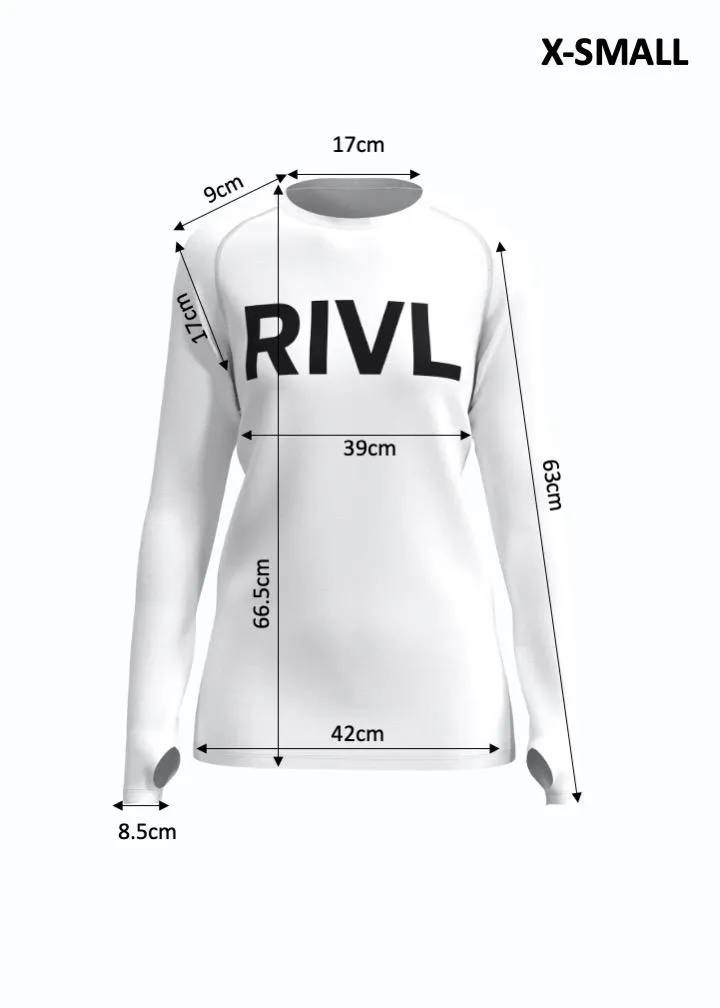 Rivl - Long Sleeve Shirt  White (Women's)