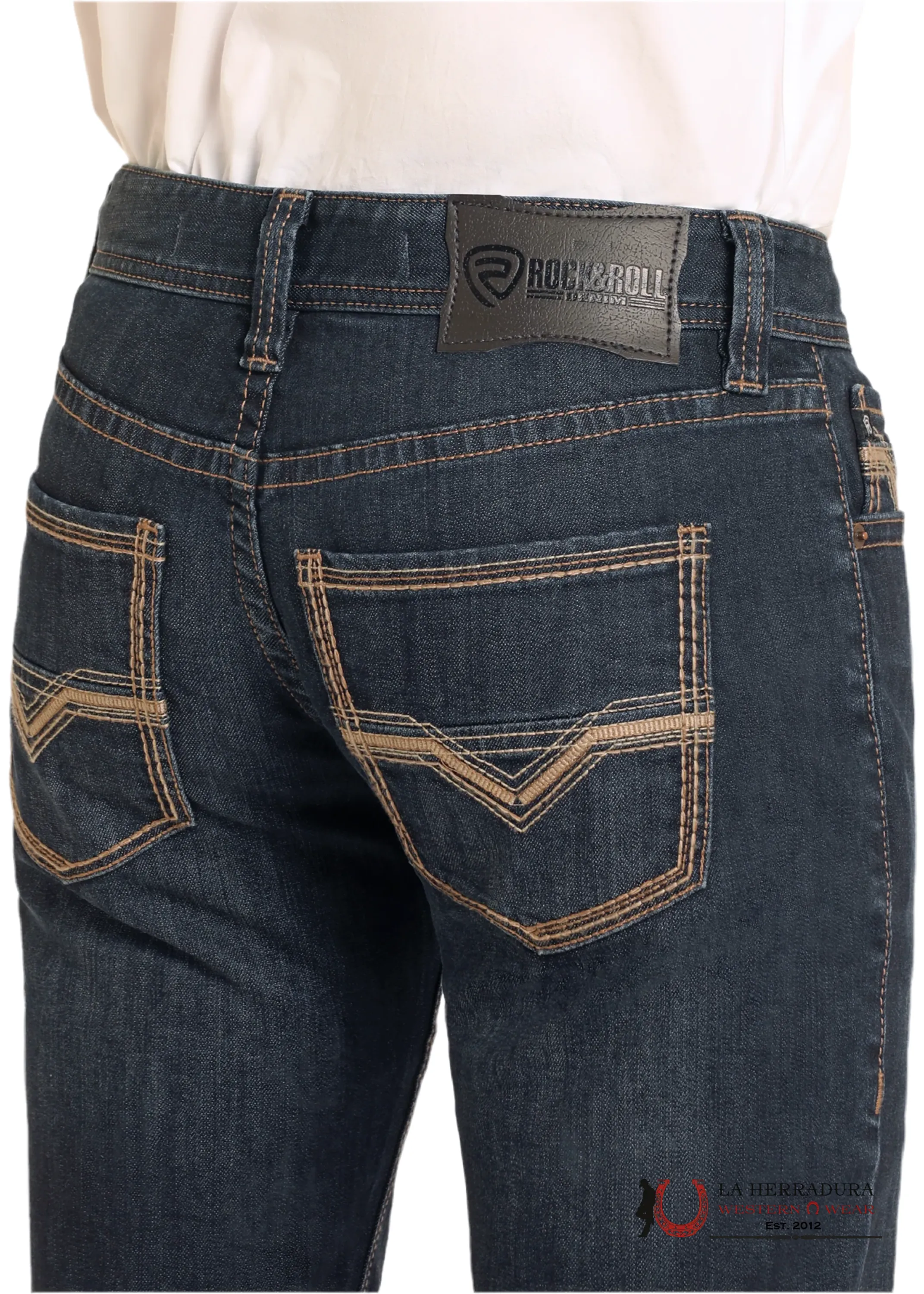 ROCK&ROLL Pistol Straight Boot Regualr Fit-6129