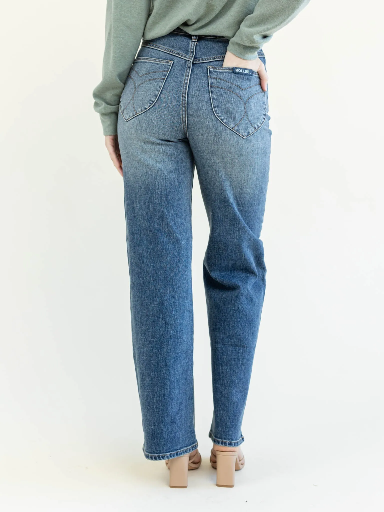 Rollas Dark Blue Vintage Heidi Romy Split