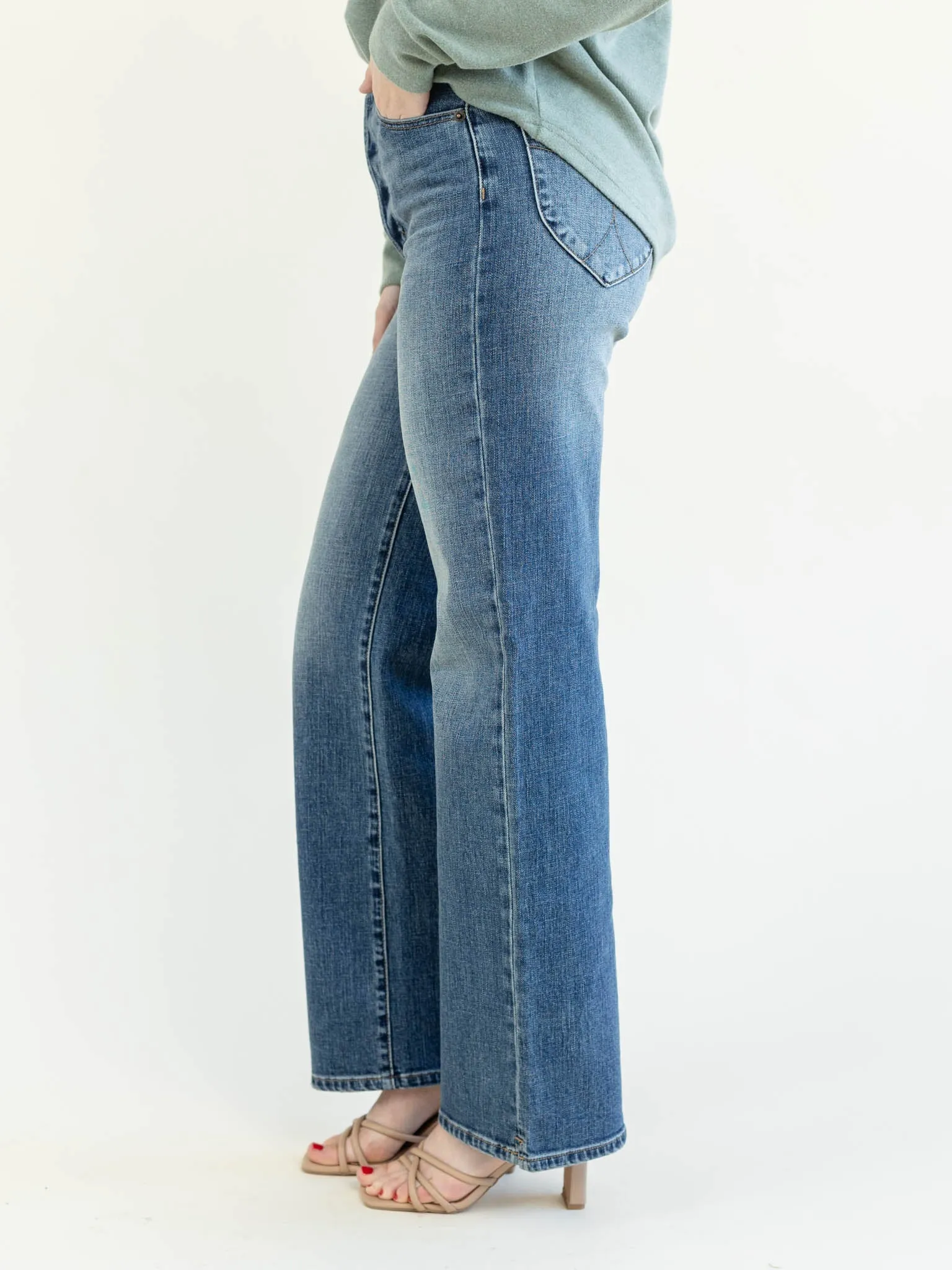 Rollas Dark Blue Vintage Heidi Romy Split