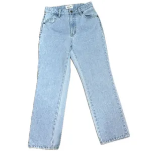 ROLLA’S Jeans, Women’s Size 26, Original High Rise Straight, Light Blue Wash