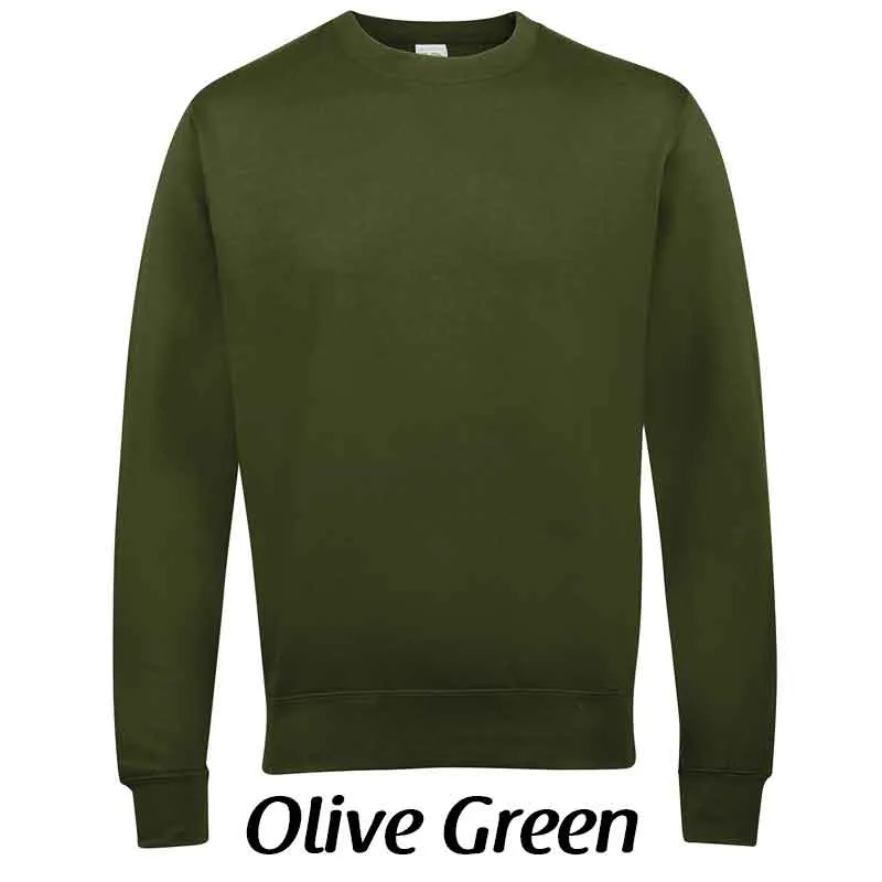 Round Neck Sweatshirt, Personalised Gift