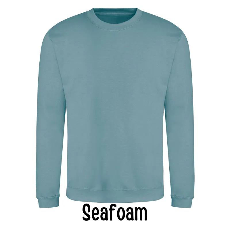Round Neck Sweatshirt, Personalised Gift