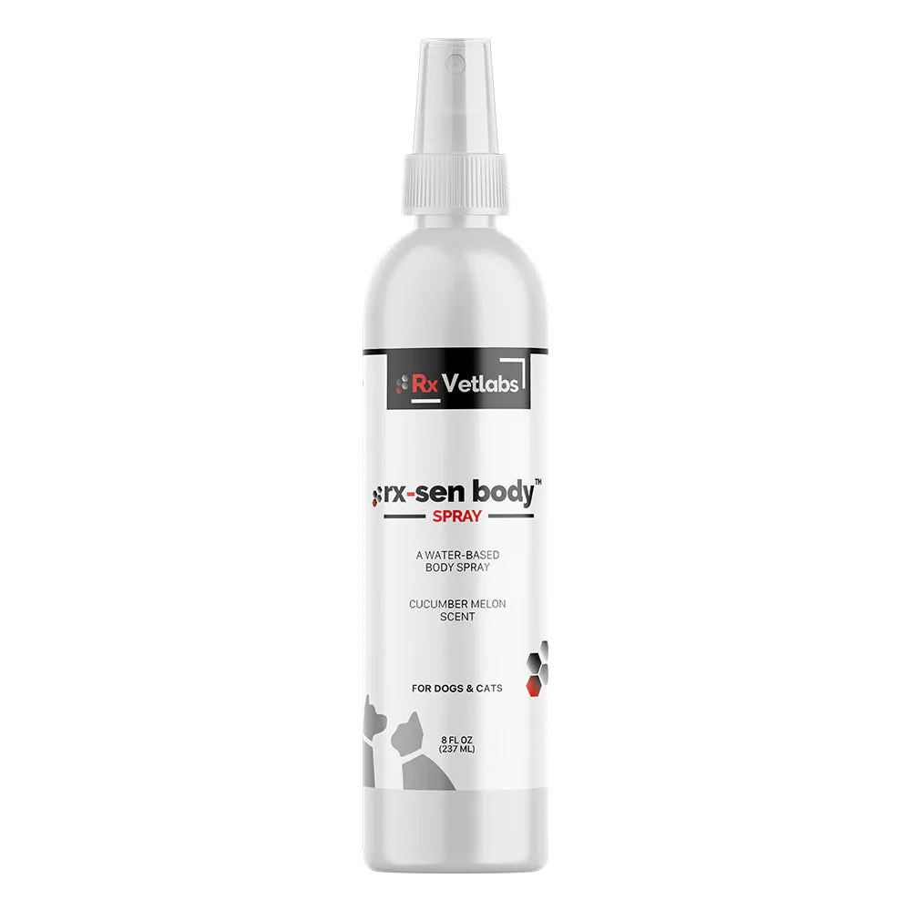 rx-sen body cucumber spray 8 oz