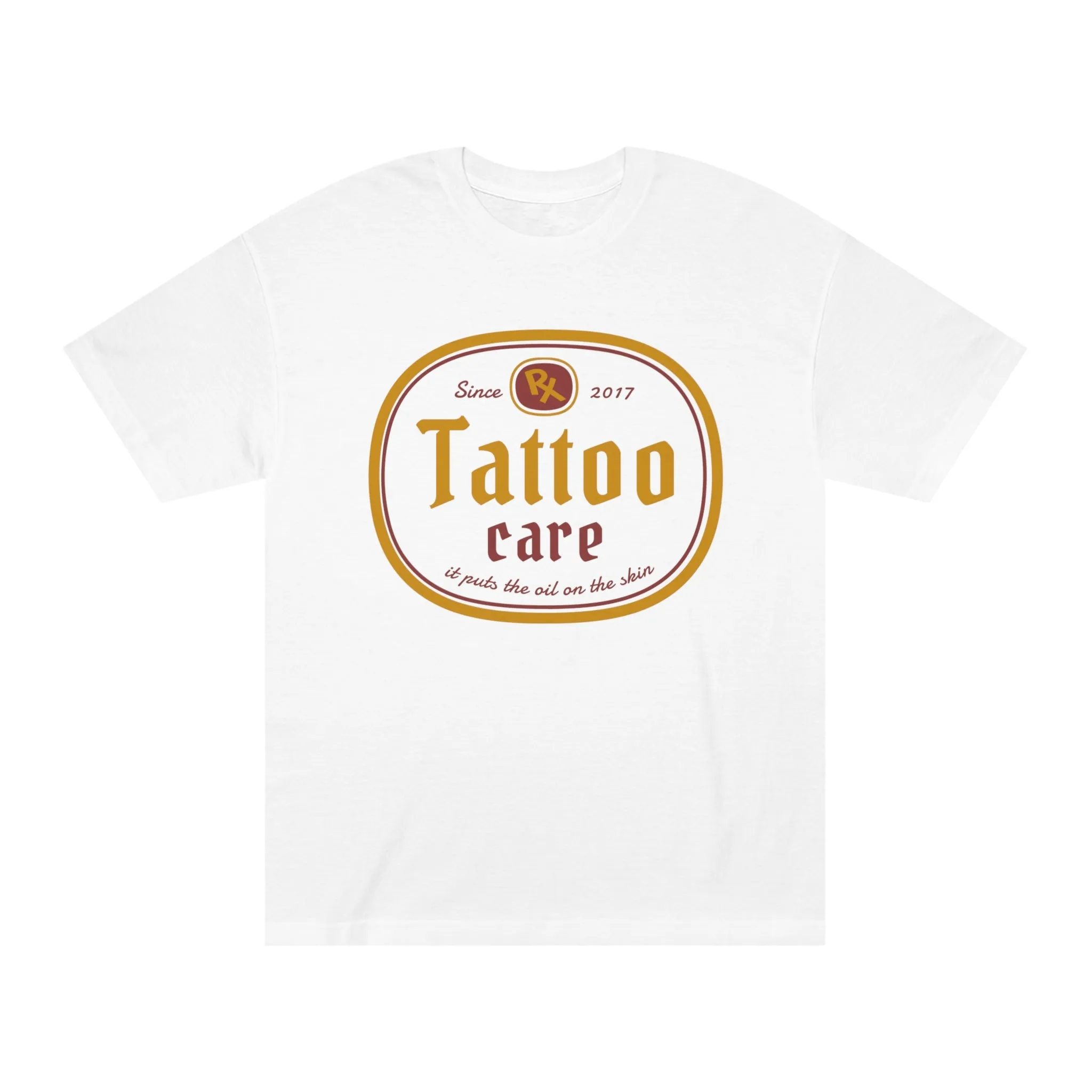 Rx Tattoo Care Beer Label Shirt