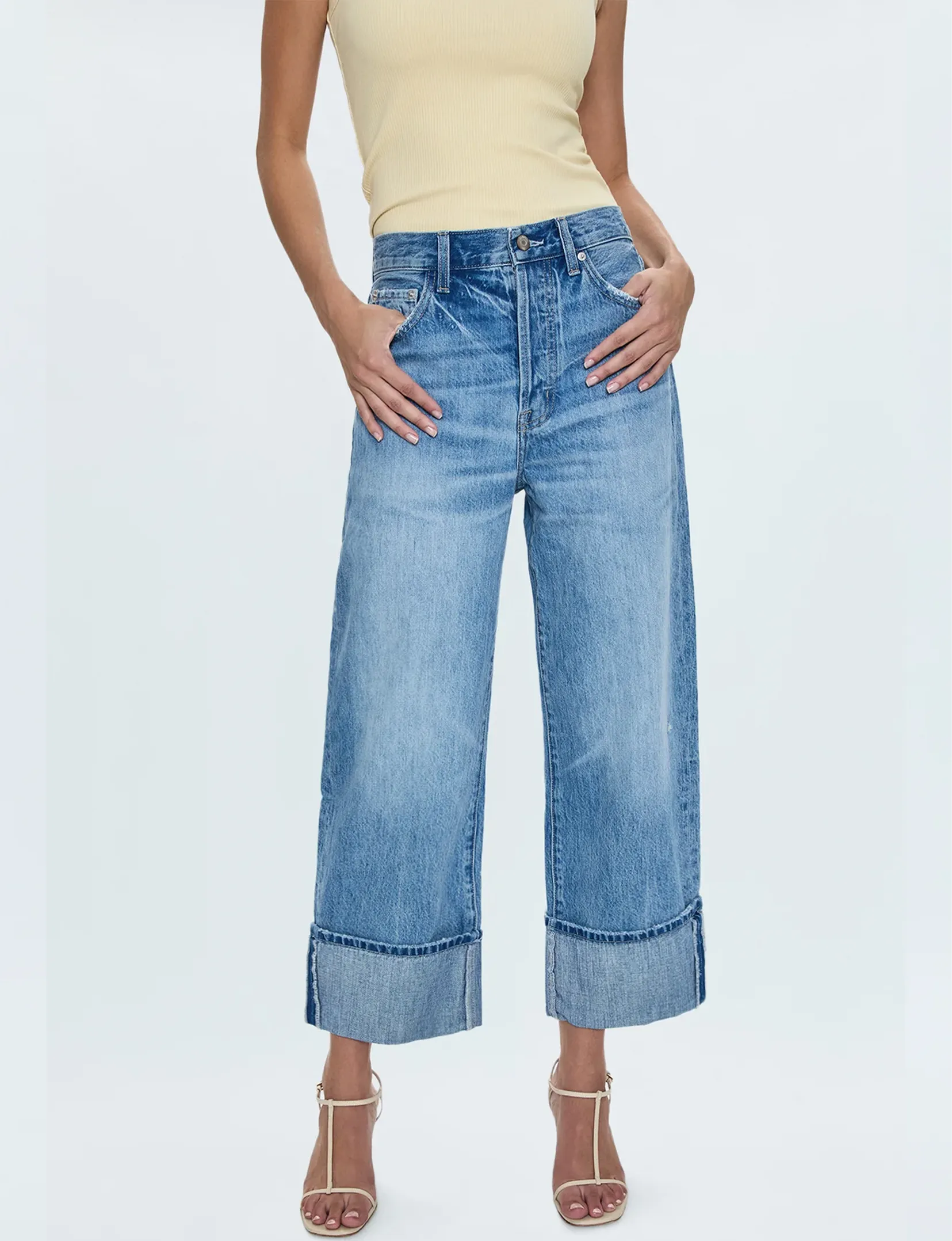 Ryder High Rise Cuffed Leg, Abroad Vintage