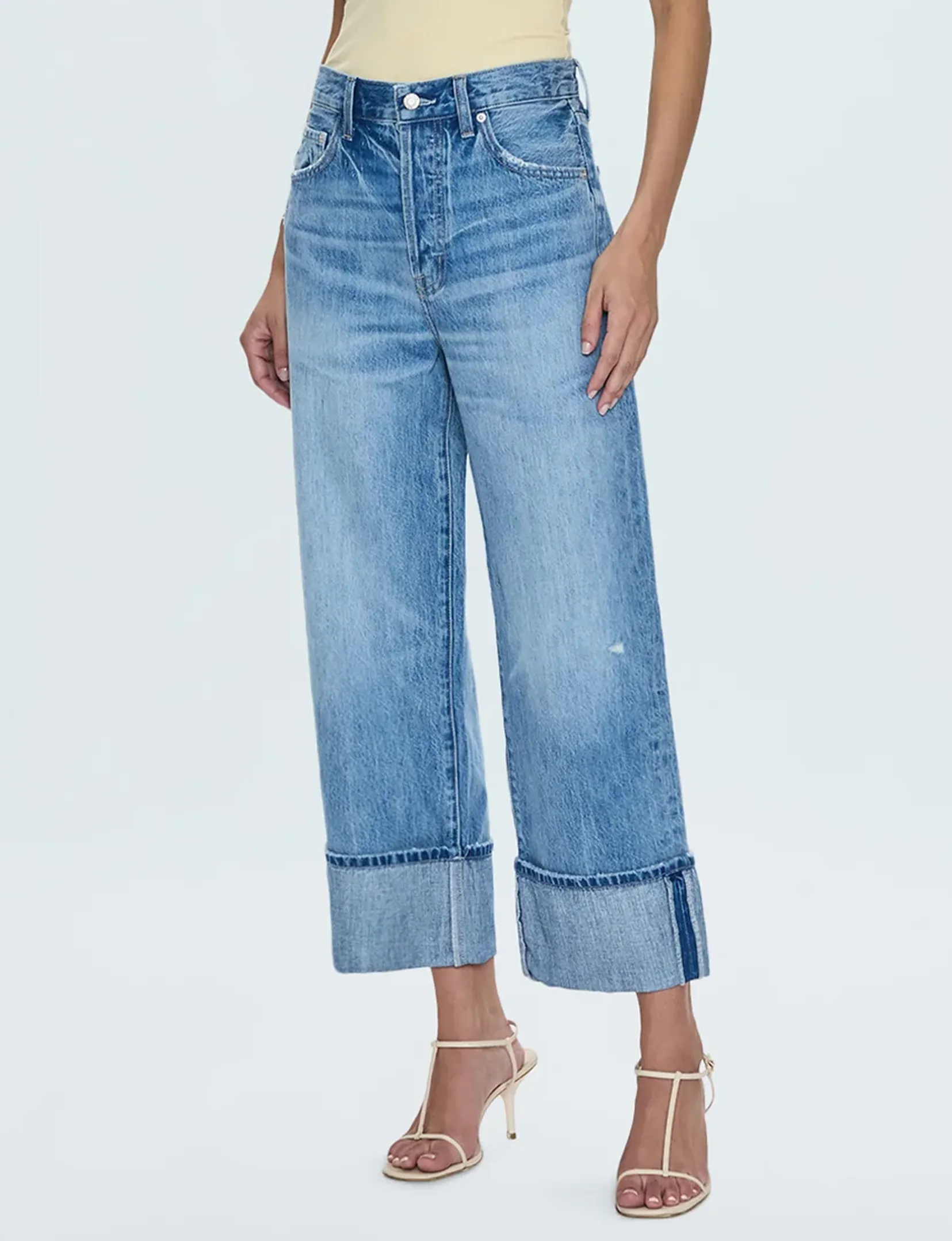 Ryder High Rise Cuffed Leg, Abroad Vintage