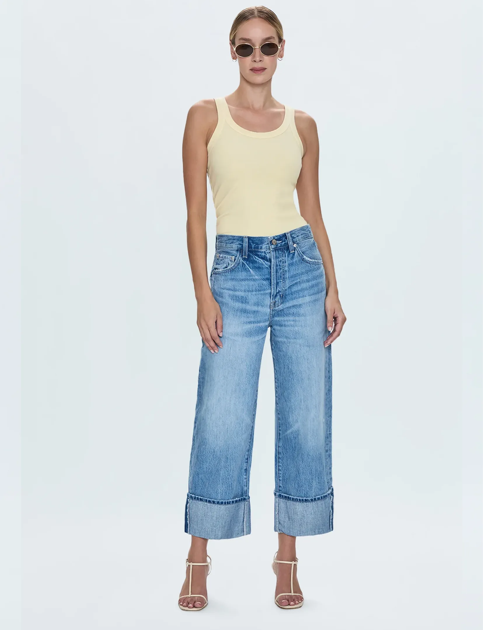 Ryder High Rise Cuffed Leg, Abroad Vintage