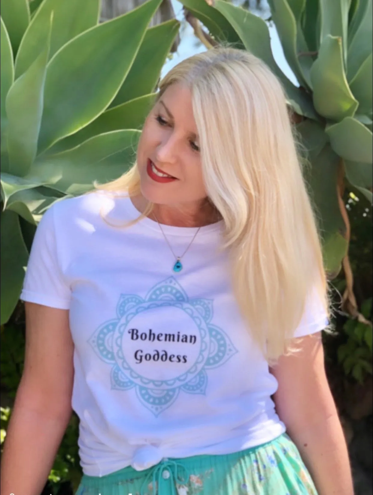 SALE - Bohemian Goddess Mandala Tee