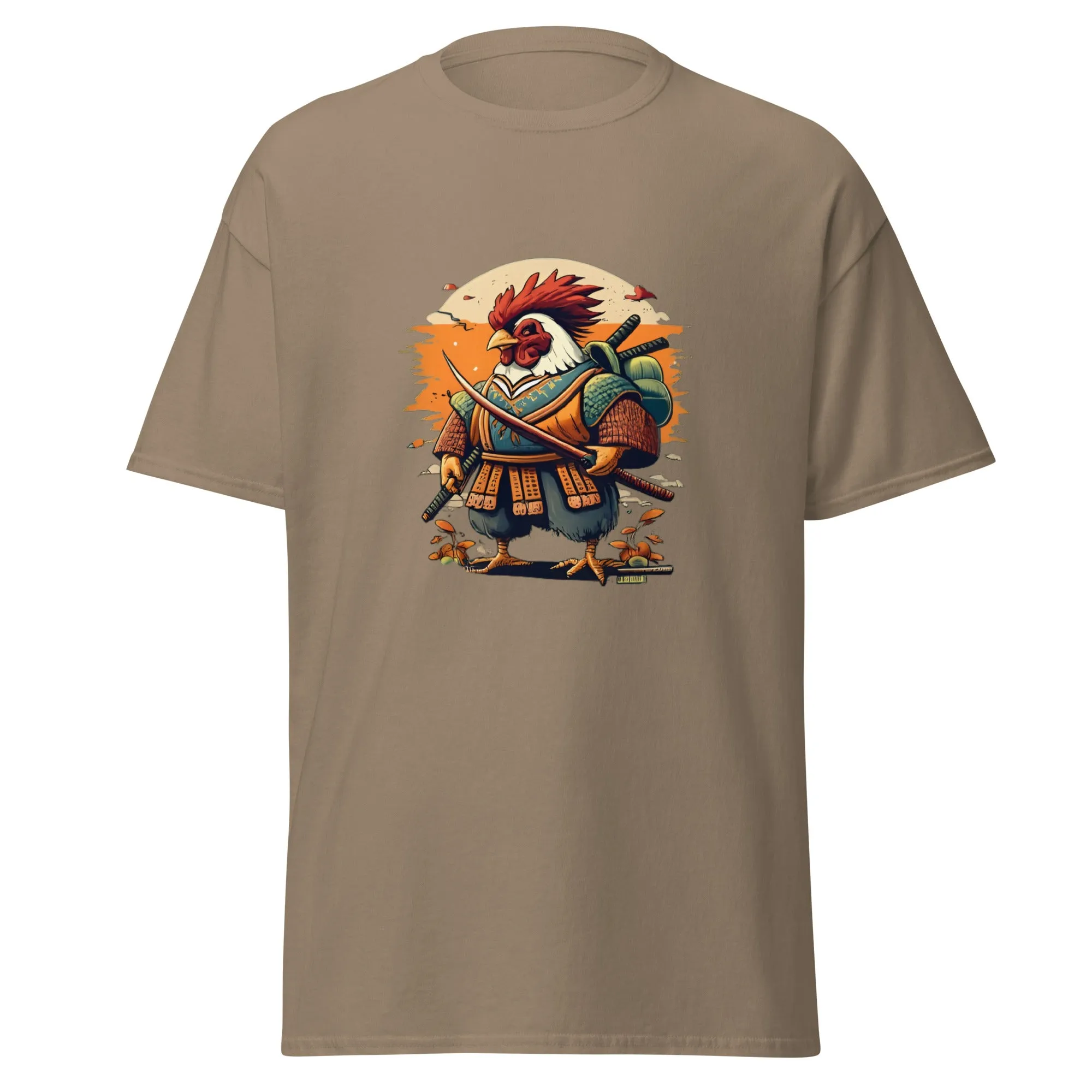 Samurai Chicken Men's Classic T-shirt  (sizes up to 3x)