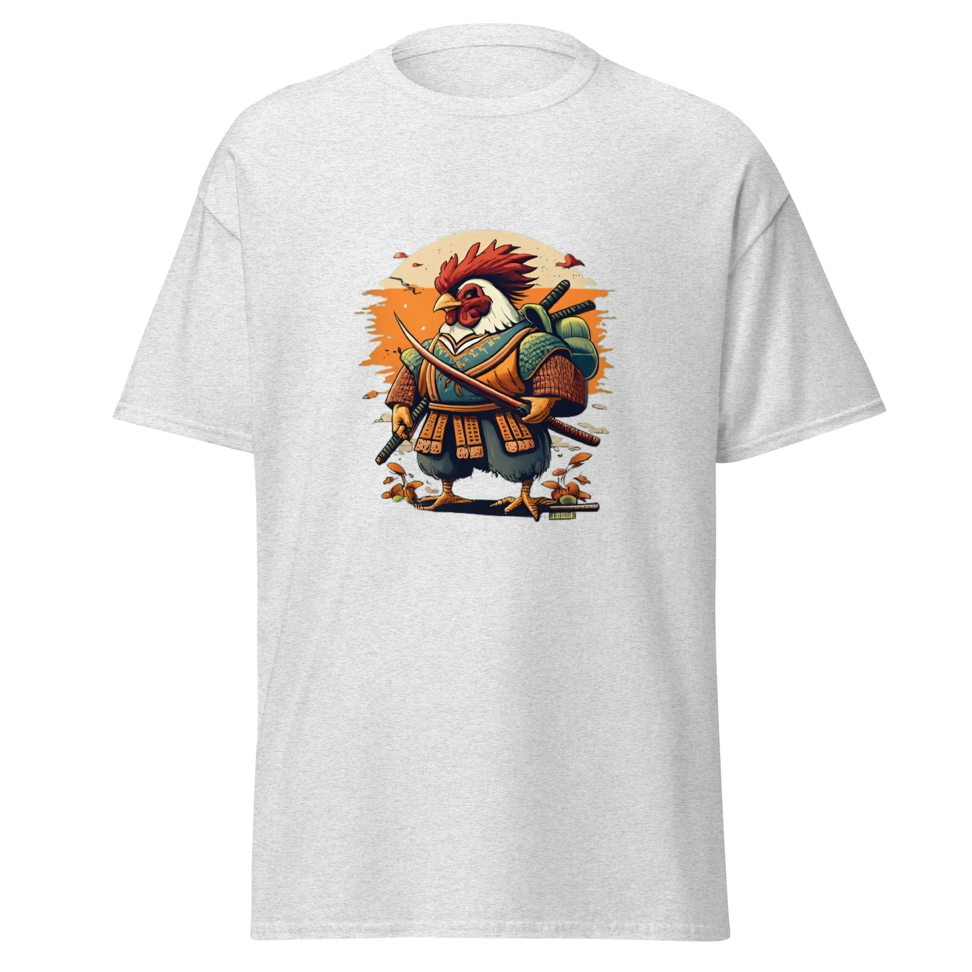 Samurai Chicken Men's Classic T-shirt  (sizes up to 3x)