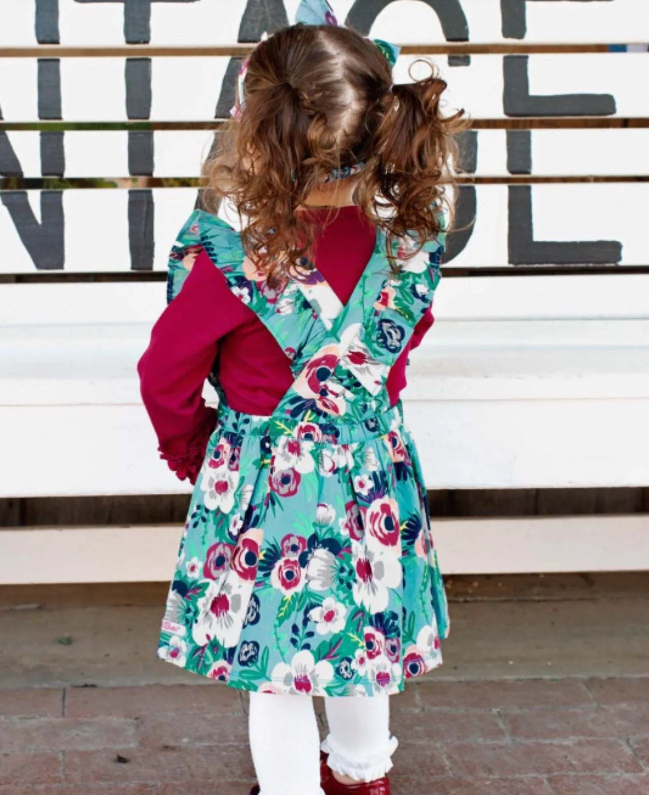 Secret Garden Cross Back Dress