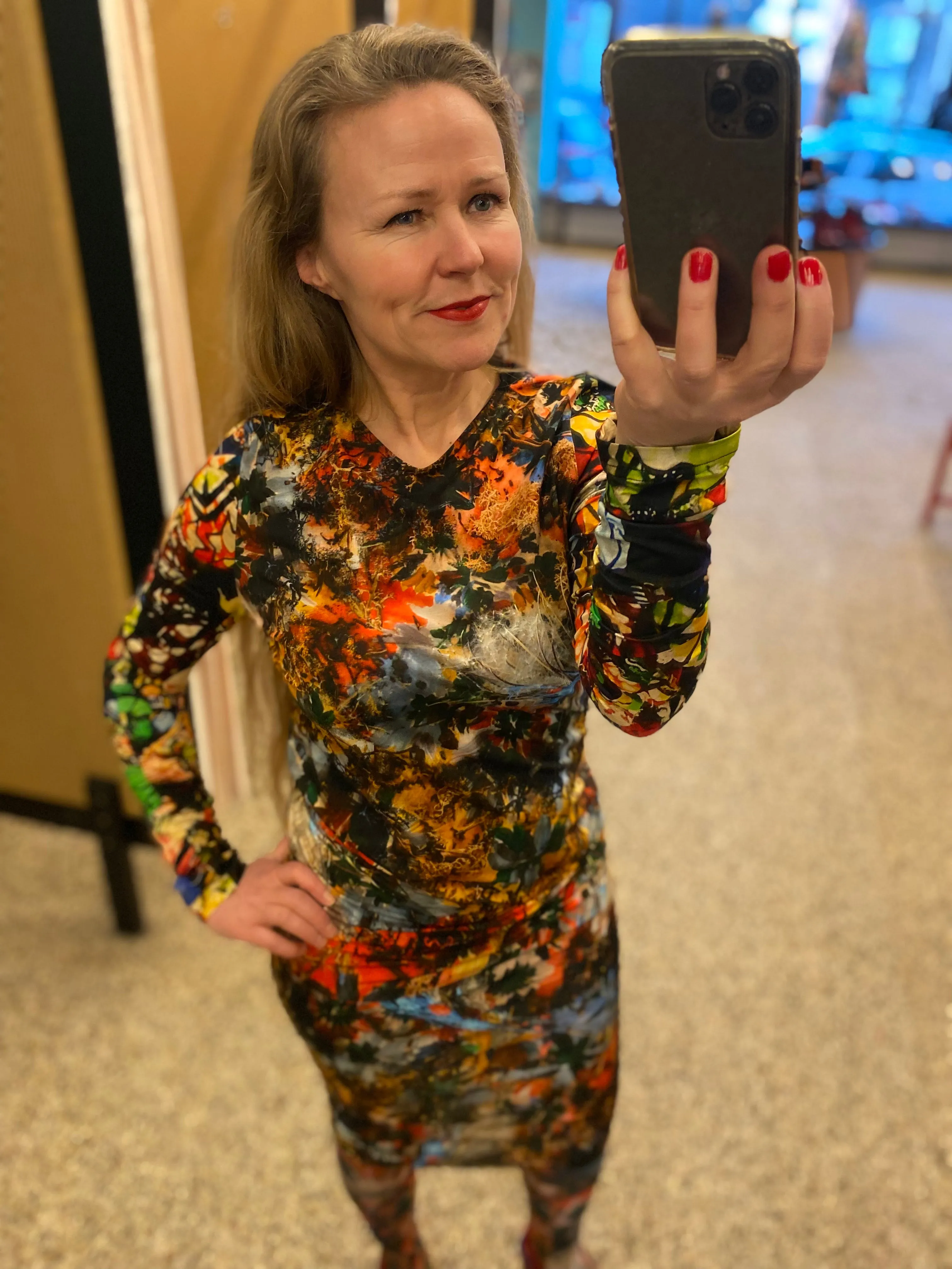 SERENA dress Þórsmörk yellow/ SPELLBOUND