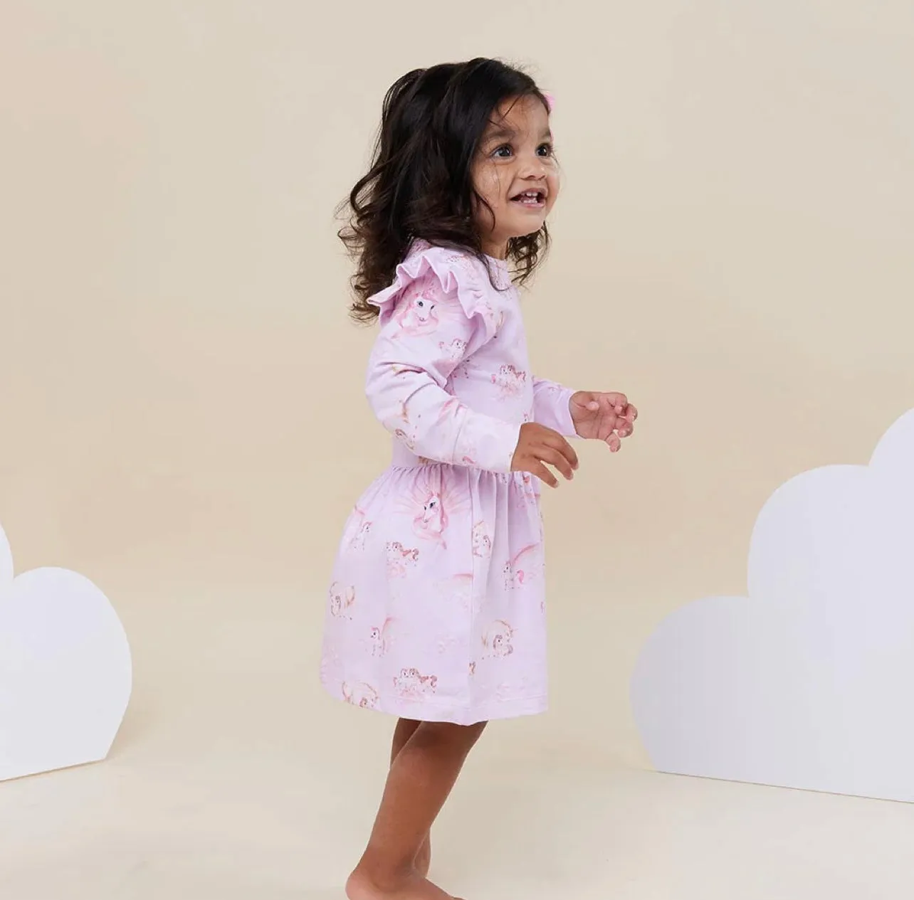 SH UNICORN L/S DRESS
