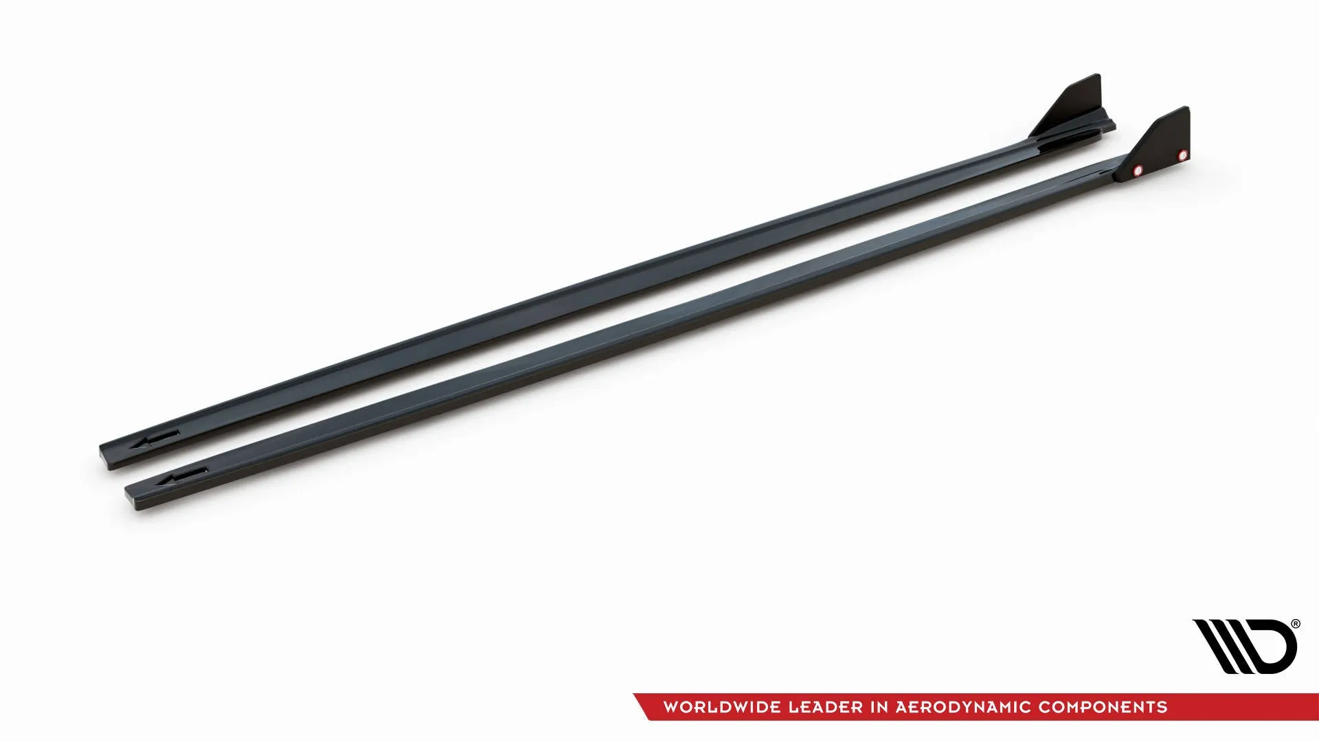 Side Skirts Diffusers  V.1   Flaps Toyota Yaris Mk4