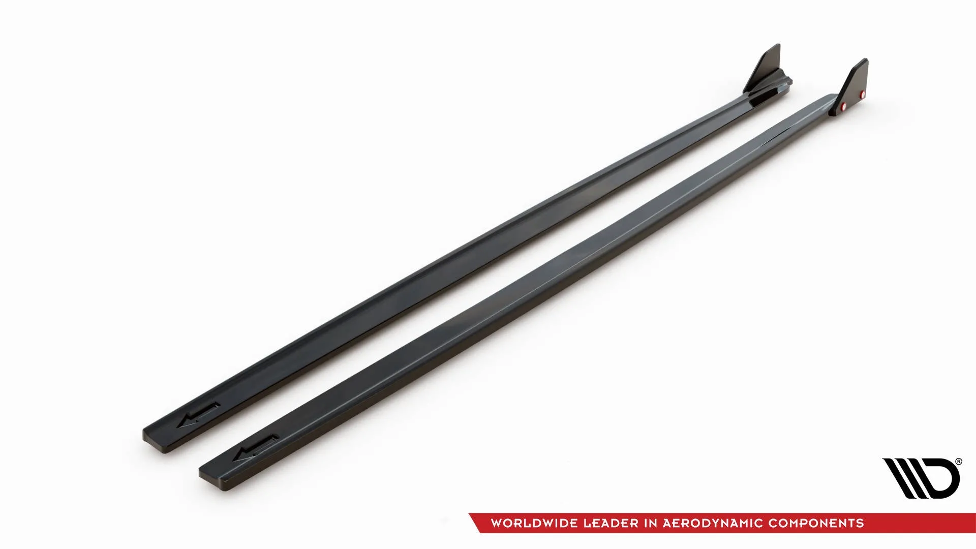 Side Skirts Diffusers  V.1   Flaps Toyota Yaris Mk4
