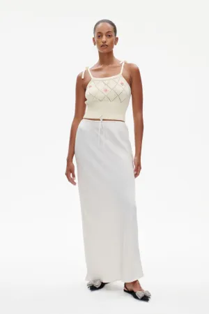 Sinaia Skirt - White sand