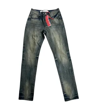 Skinny Custom Stretch Navy Blue Vintage