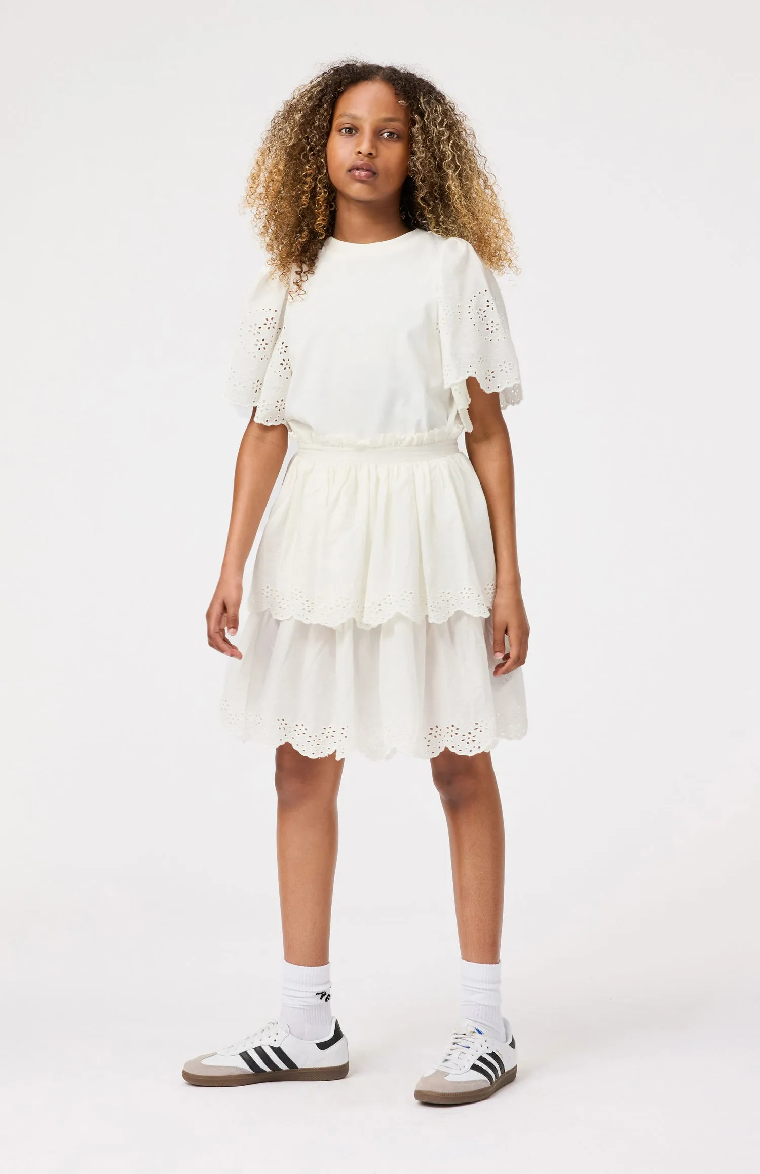 Skirts Brianna Crisp White