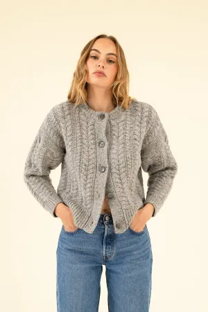 SLOAN CARDIGAN - GREY