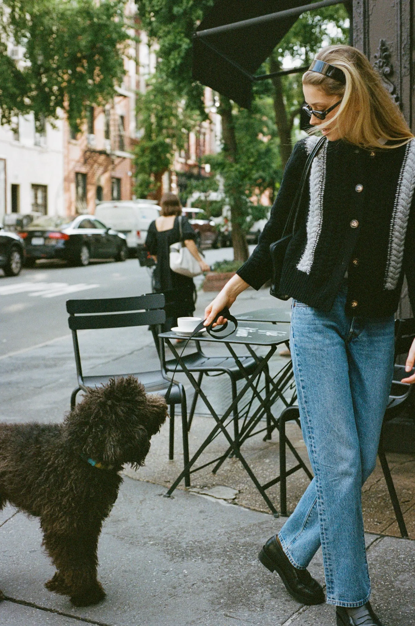 SLOAN CARDIGAN - NOIR
