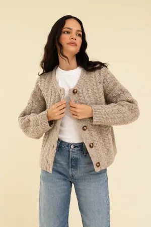 SLOAN CARDIGAN - OAT