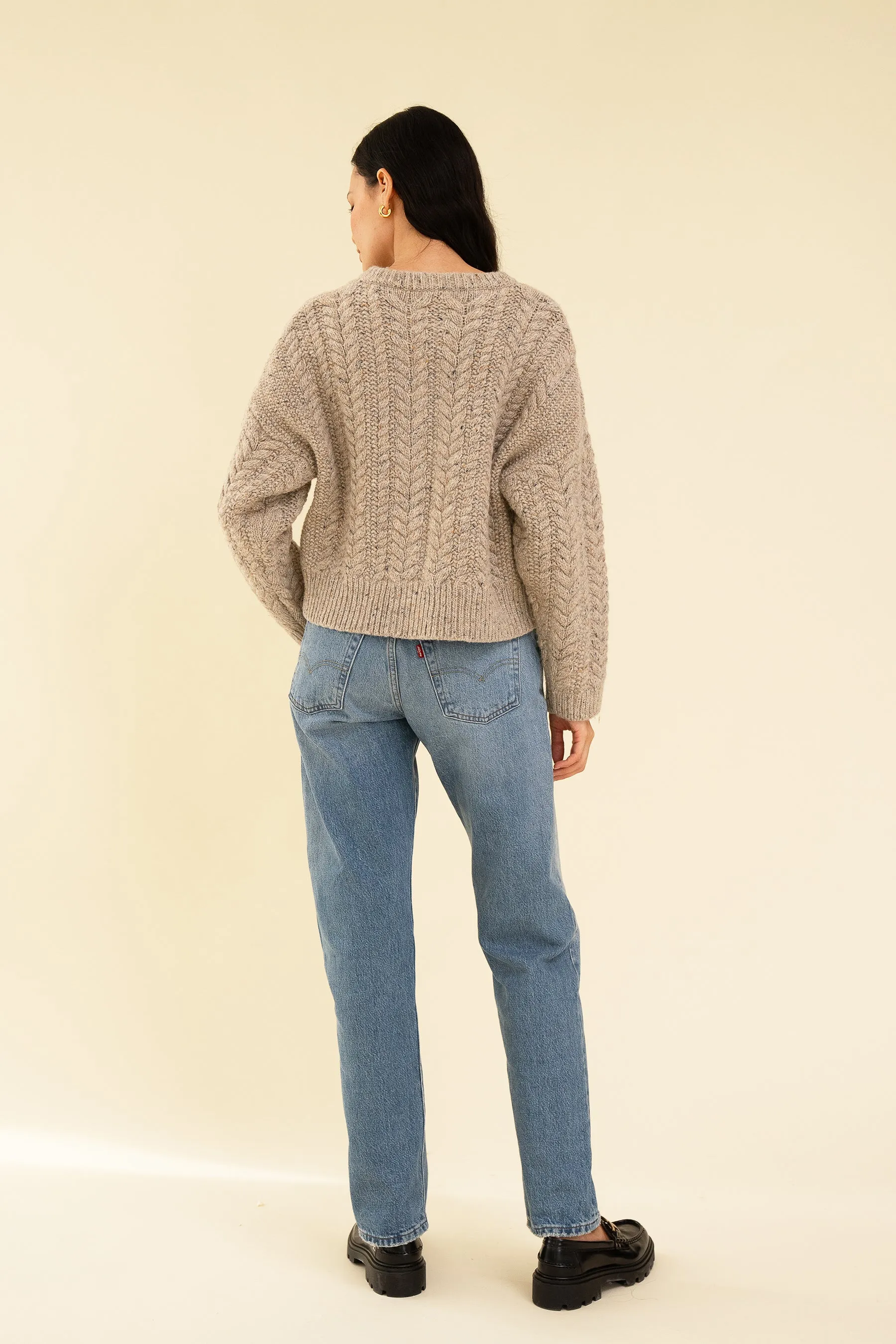 SLOAN CARDIGAN - OAT
