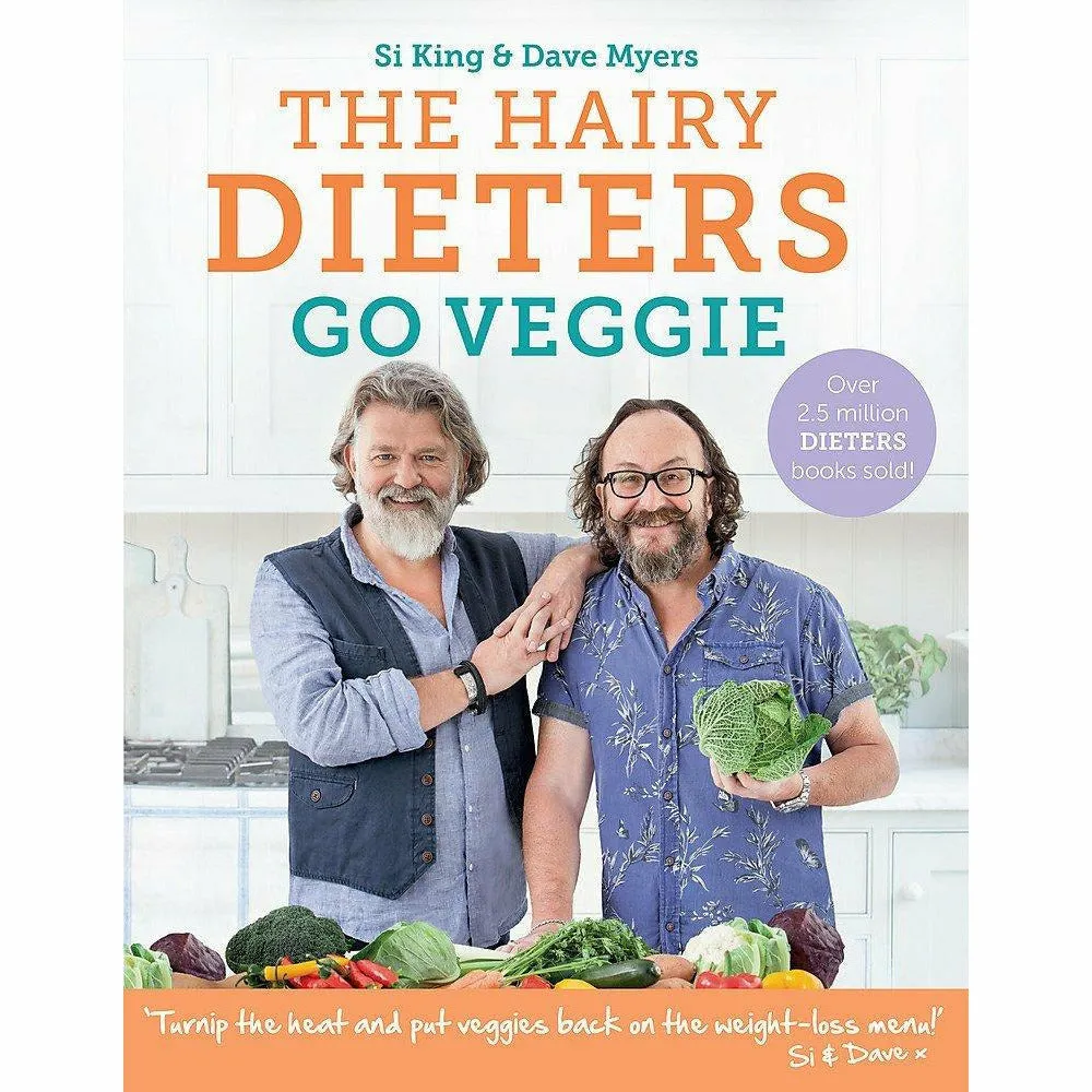Slow cooking for vegetarians, hairy dieters go veggie and easy vegetarian one pot 3 books collection set