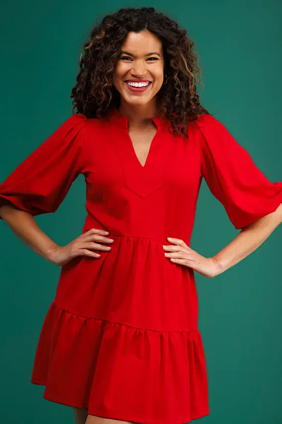 Smith & Quinn Tory Dress in Red
