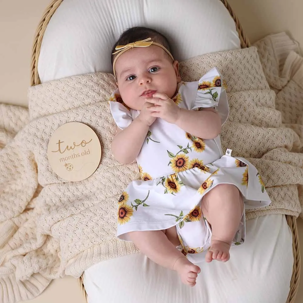 SNUGGLE HUNNY Dress - Sunflower - New