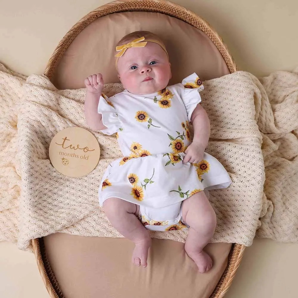 SNUGGLE HUNNY Dress - Sunflower - New